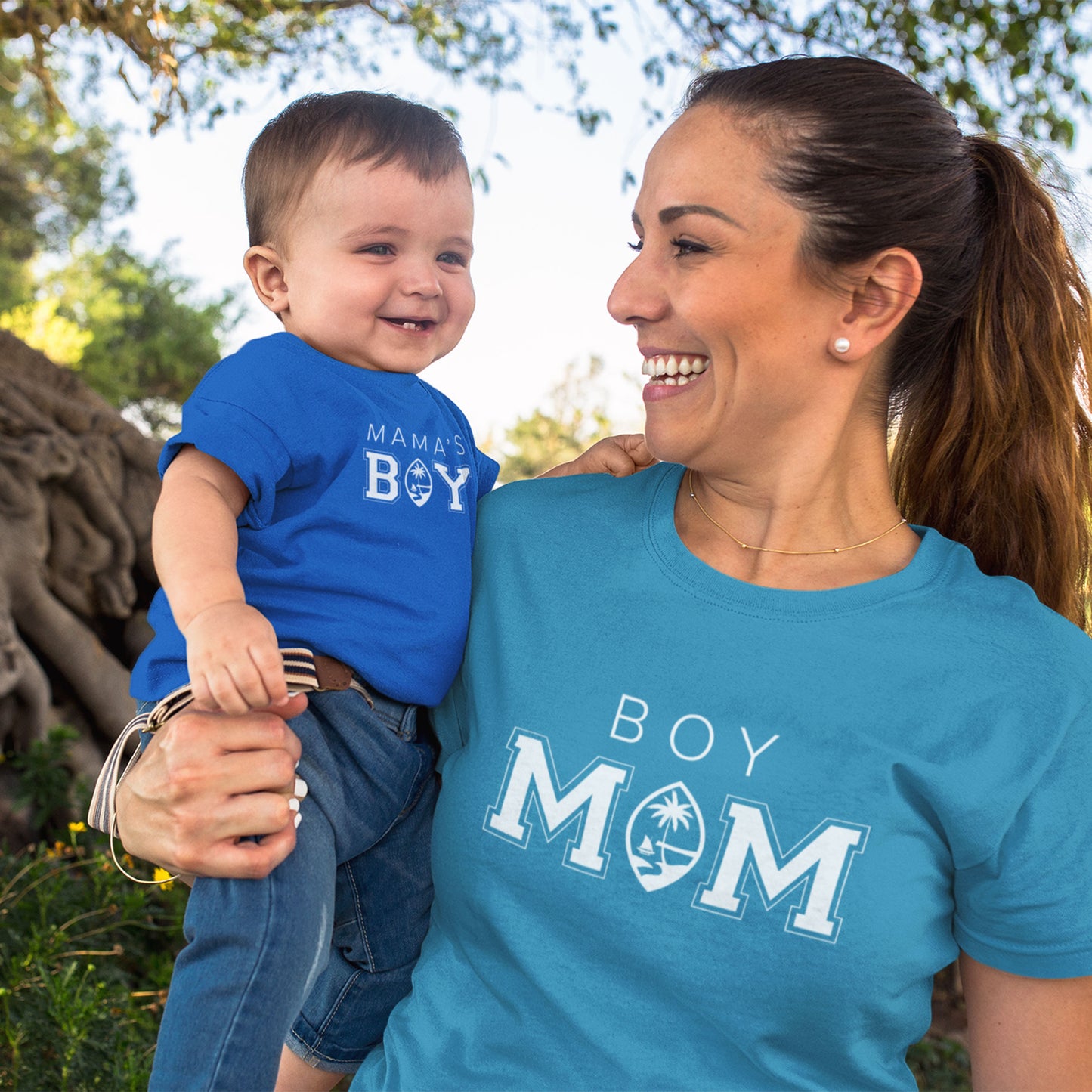 Guam Mama's Boy Toddler T-Shirt