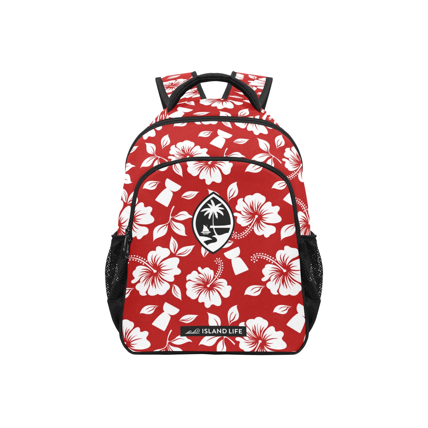 Guam Hibiscus Latte Stone Multifunctional Backpack