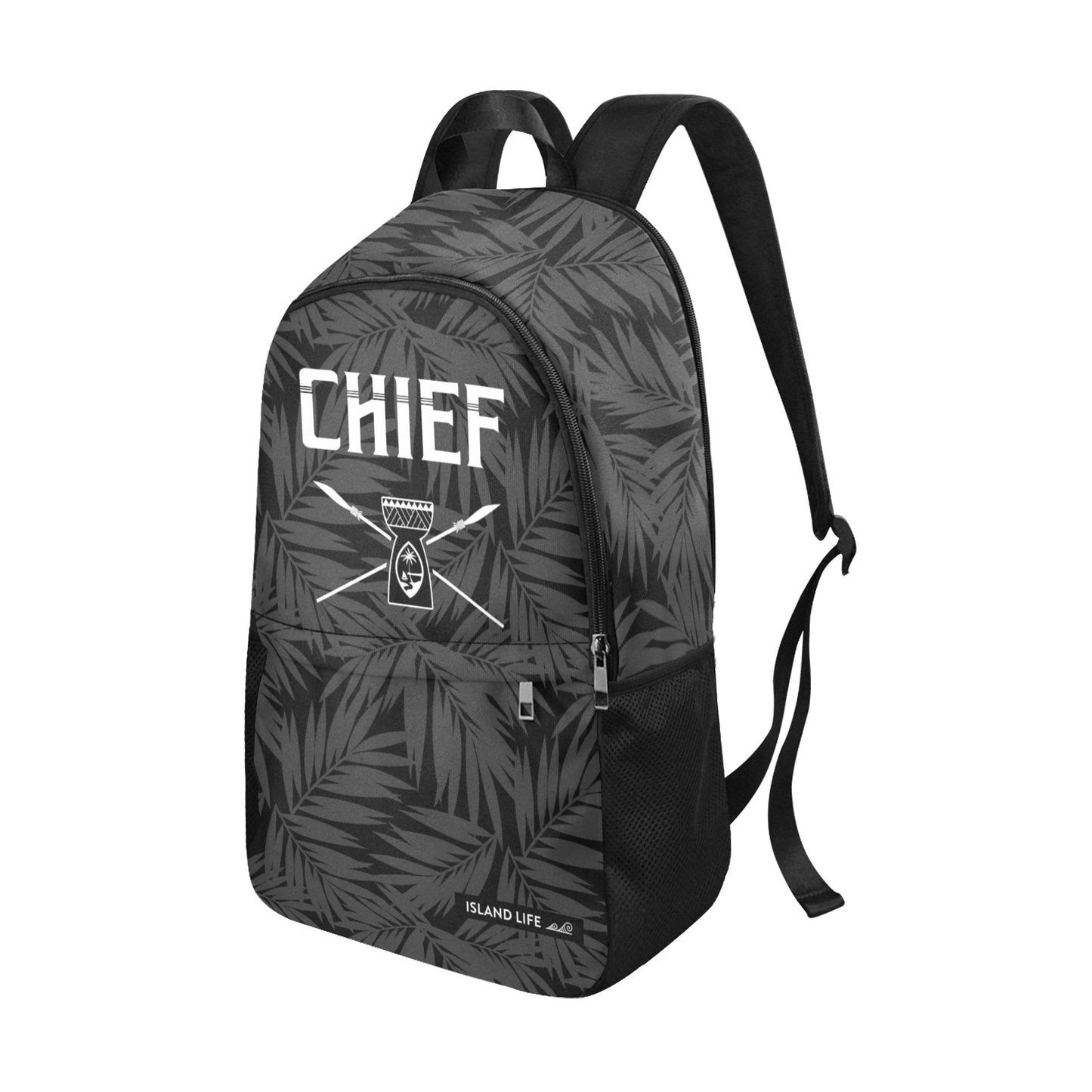 Guam Chief Laptop Side Pockets Backpack