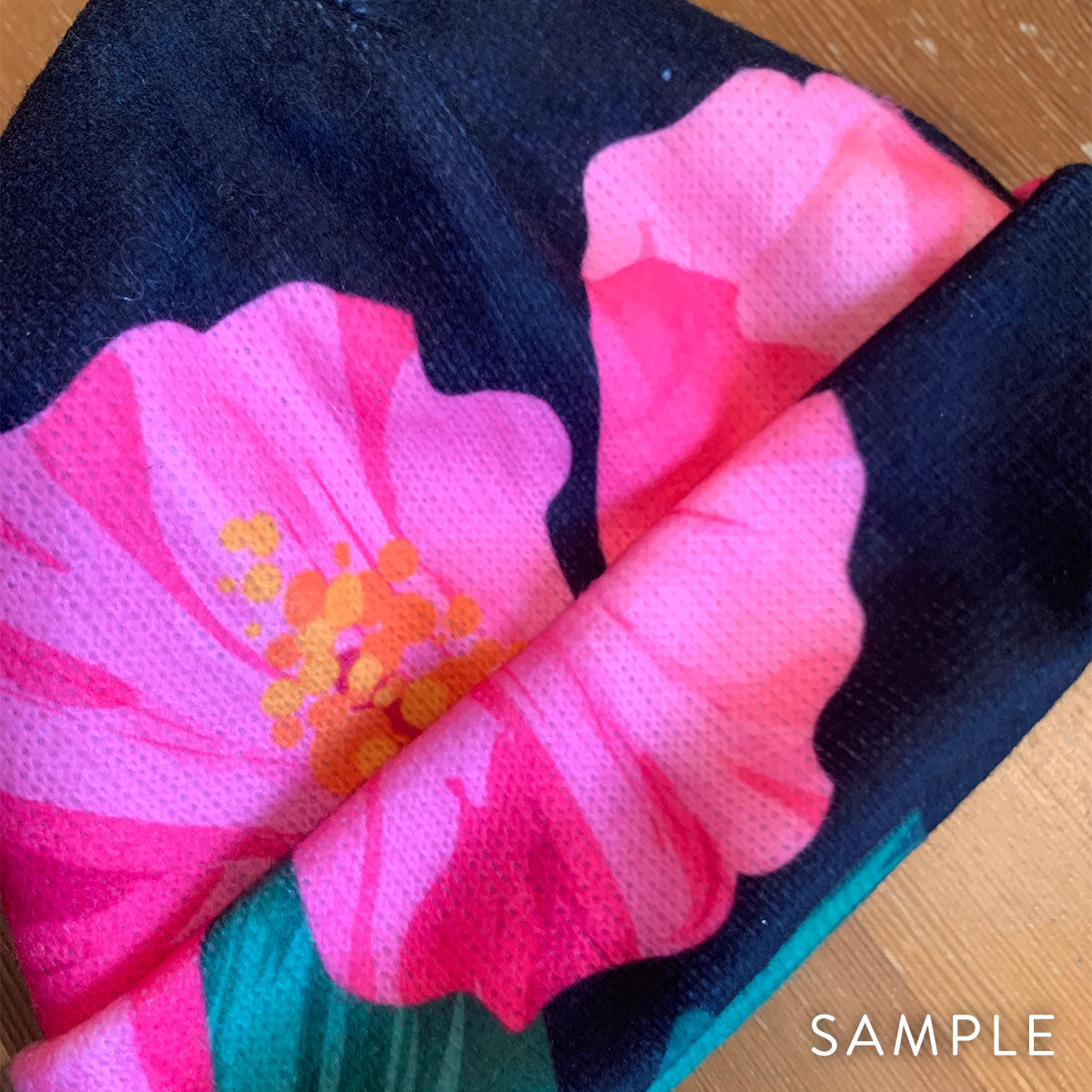 Guam Hibiscus Paradise Pink Unisex Crochet Knit Beanie Cap