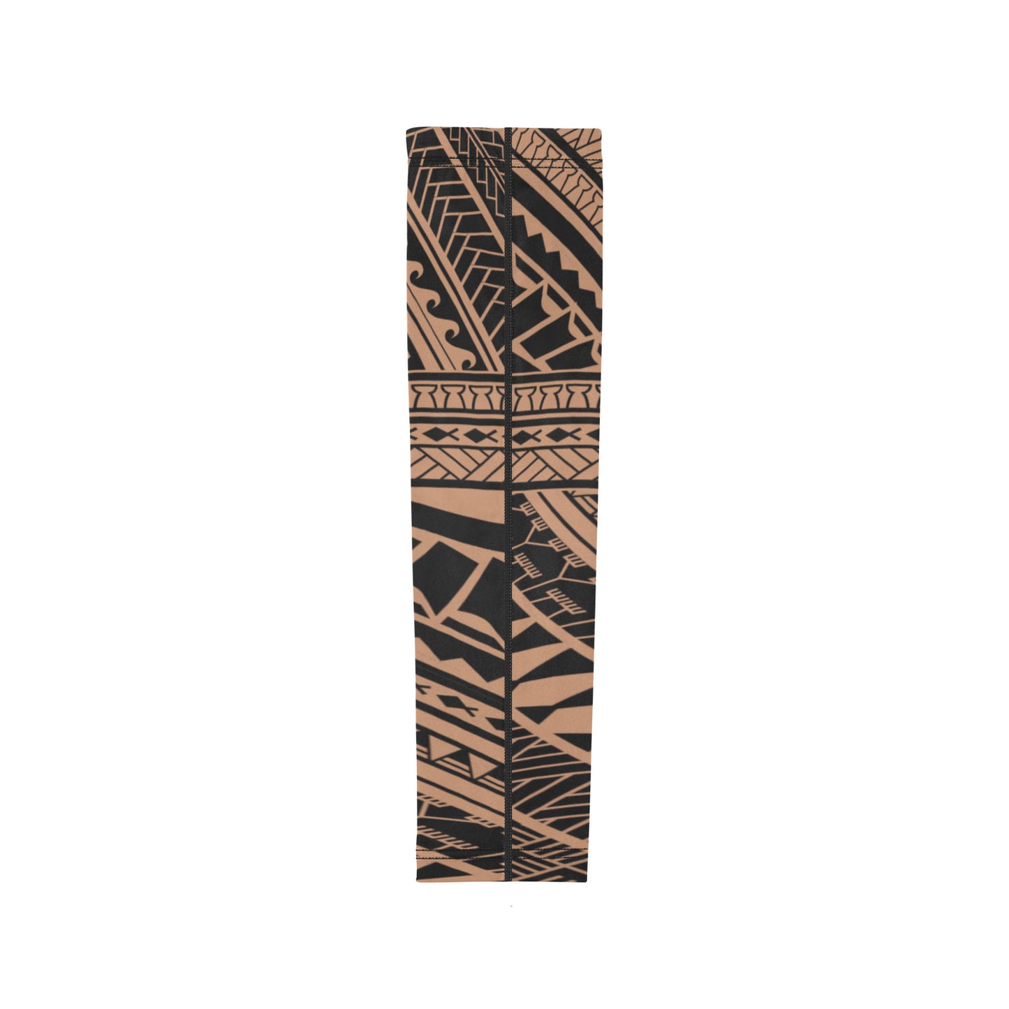 Guam Seal Tribal Brown Arm Sleeves (Set of 2)