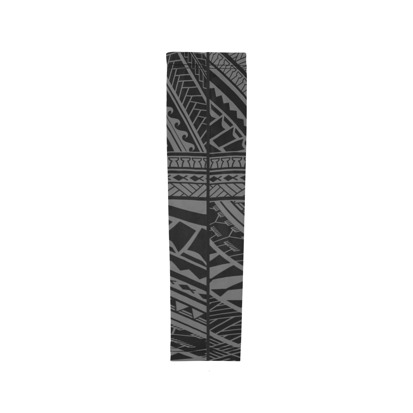 Guam Seal Tribal Gray Arm Sleeves (Set of 2)