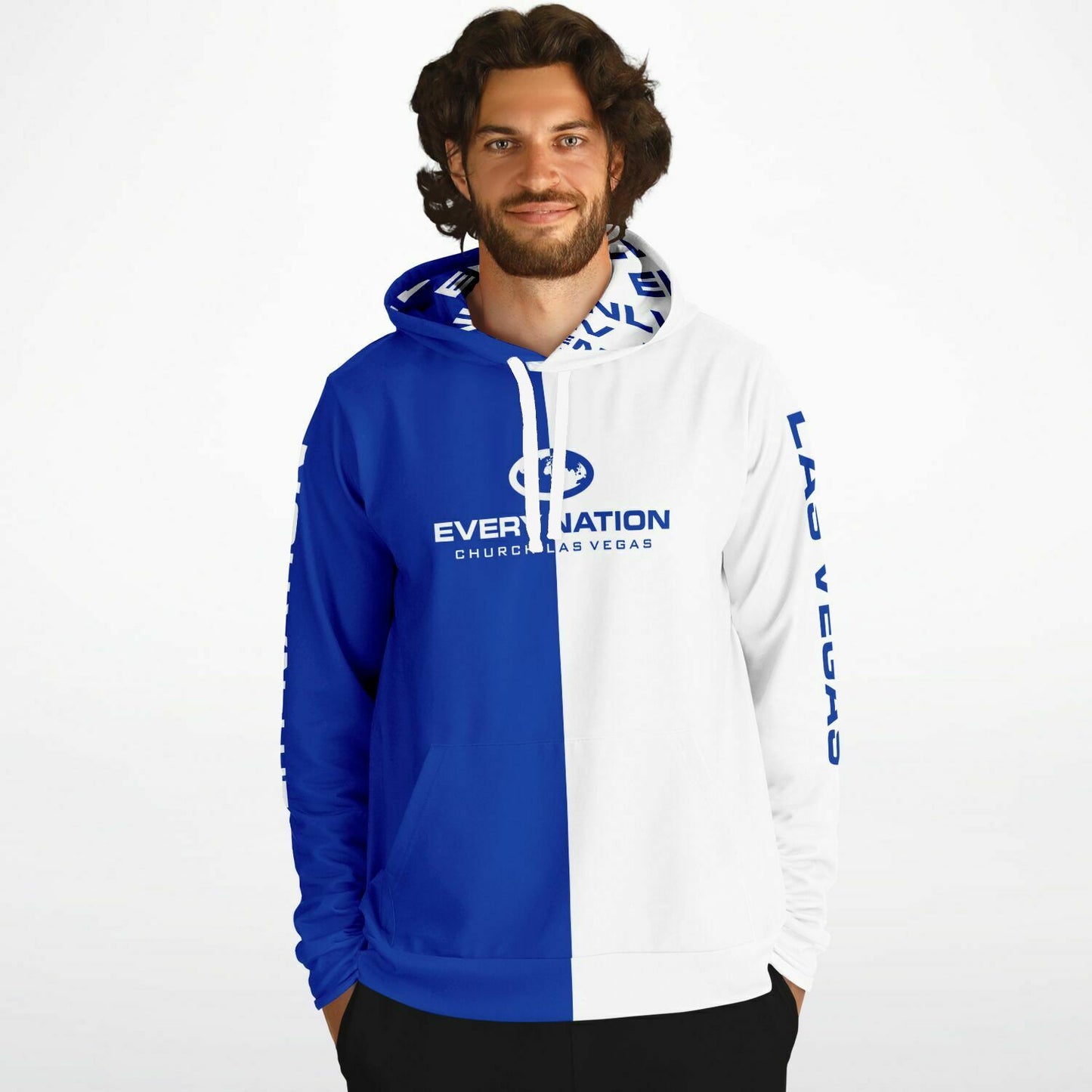 Every Nation Las Vegas Blue White Hoodie