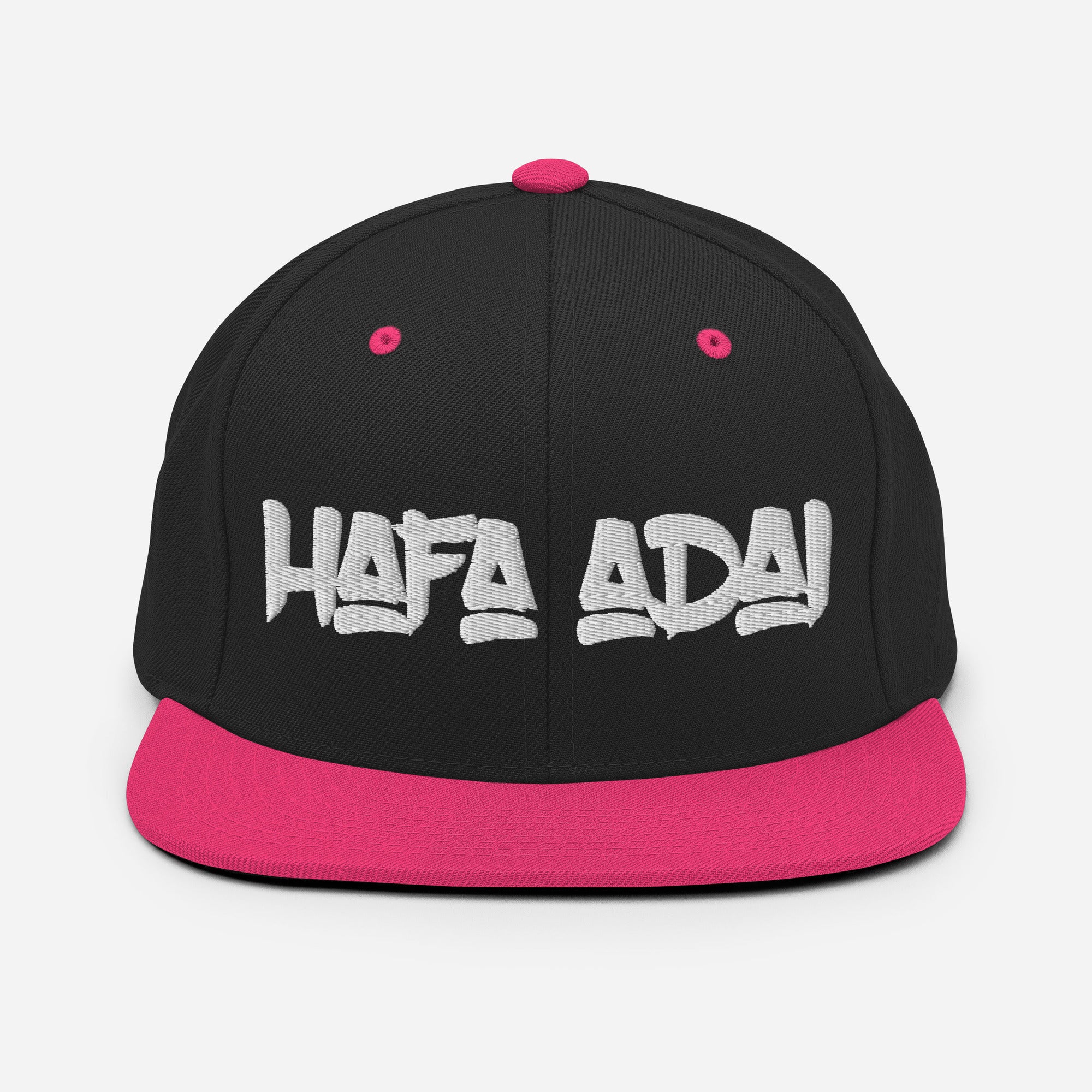 Hafa Adai Guam CNMI 3D Embroidery Snapback Hat