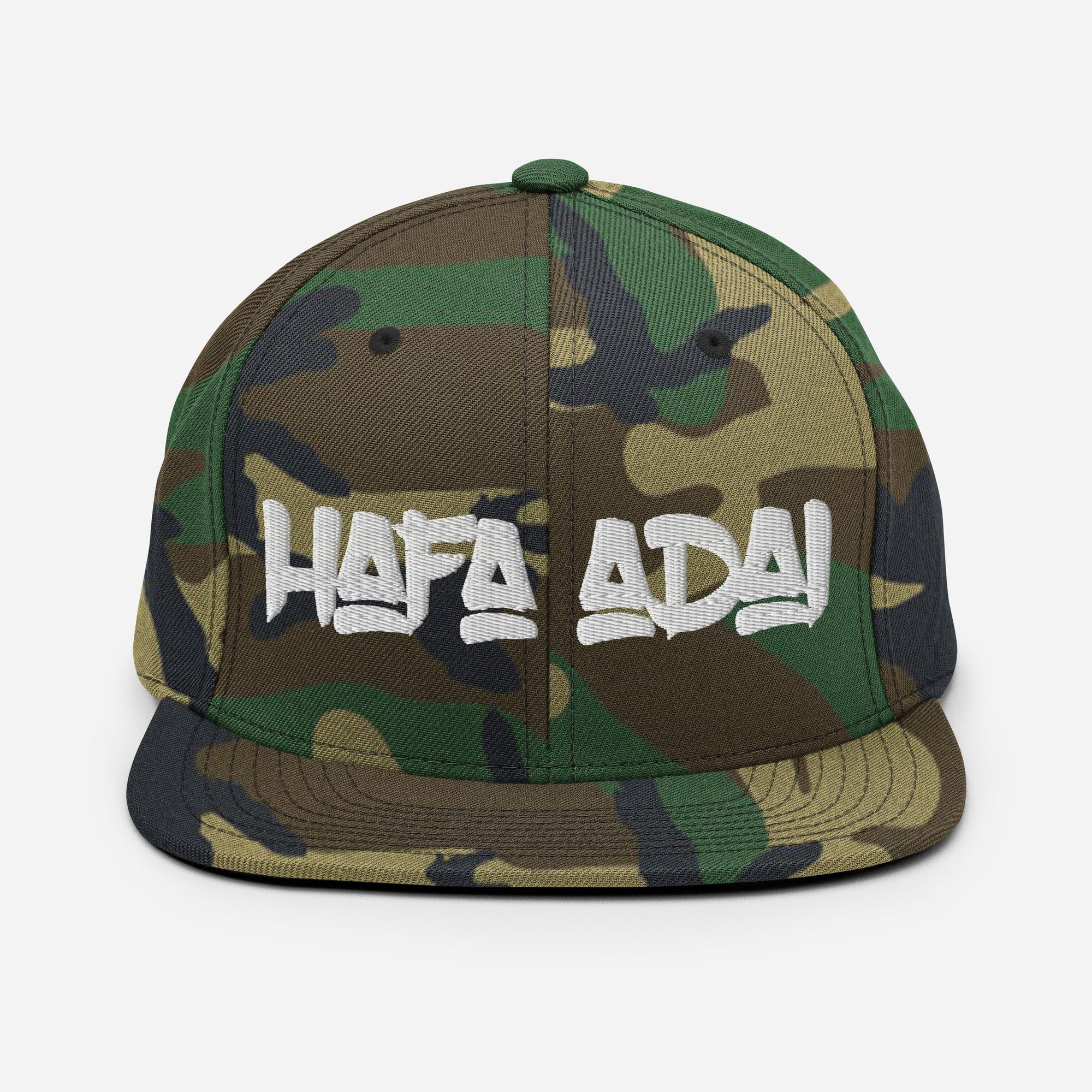 Hafa Adai Guam CNMI 3D Embroidery Snapback Hat