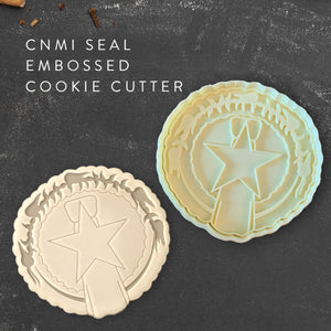 CNMI Seal Cookie Cutter and Stamp - Ready to Ship