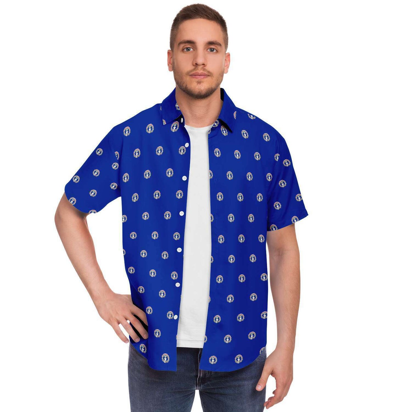 CNMI Seals Button Down Shirt