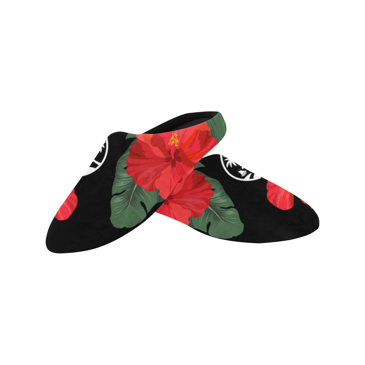 Guam Red Hibiscus Paradise Women's House Slippers