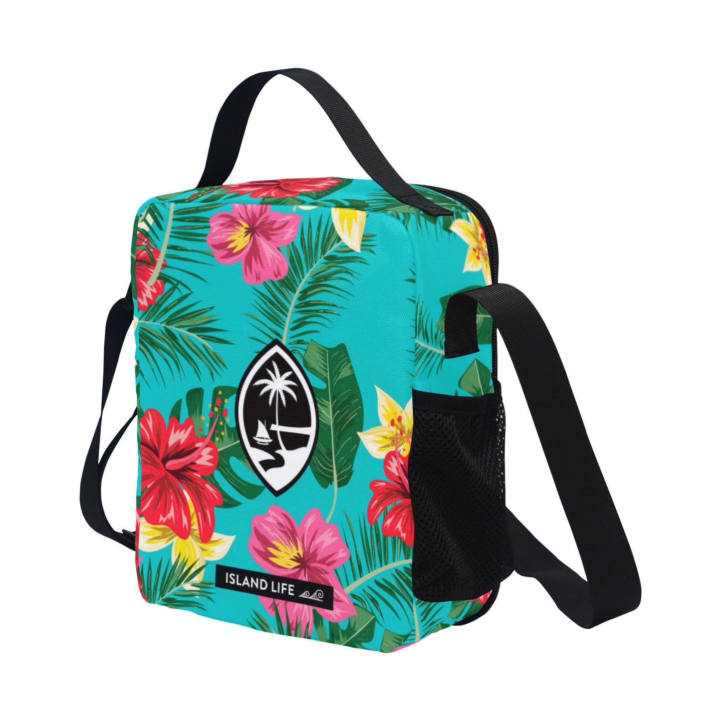 Floral Guam Crossbody Kids Lunch Bag