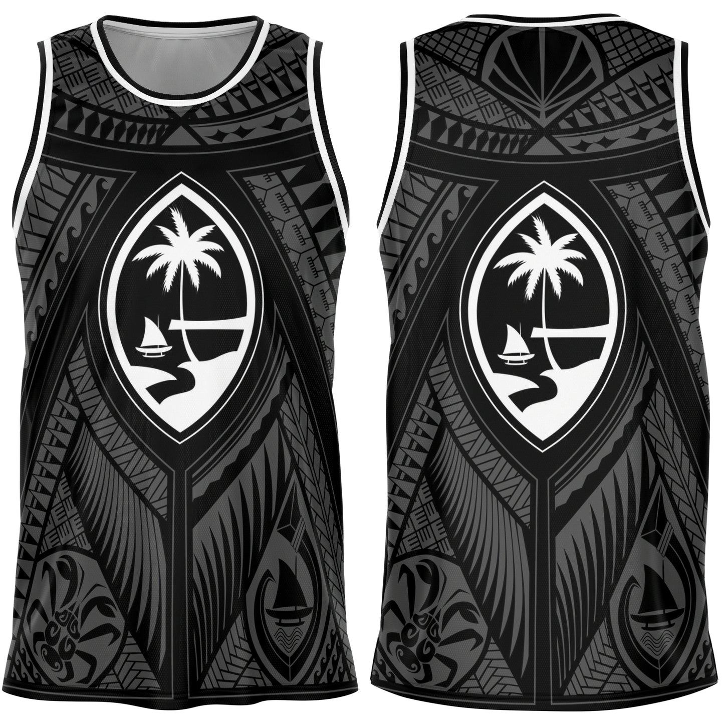 Guahan Tribal Basketball Jersey