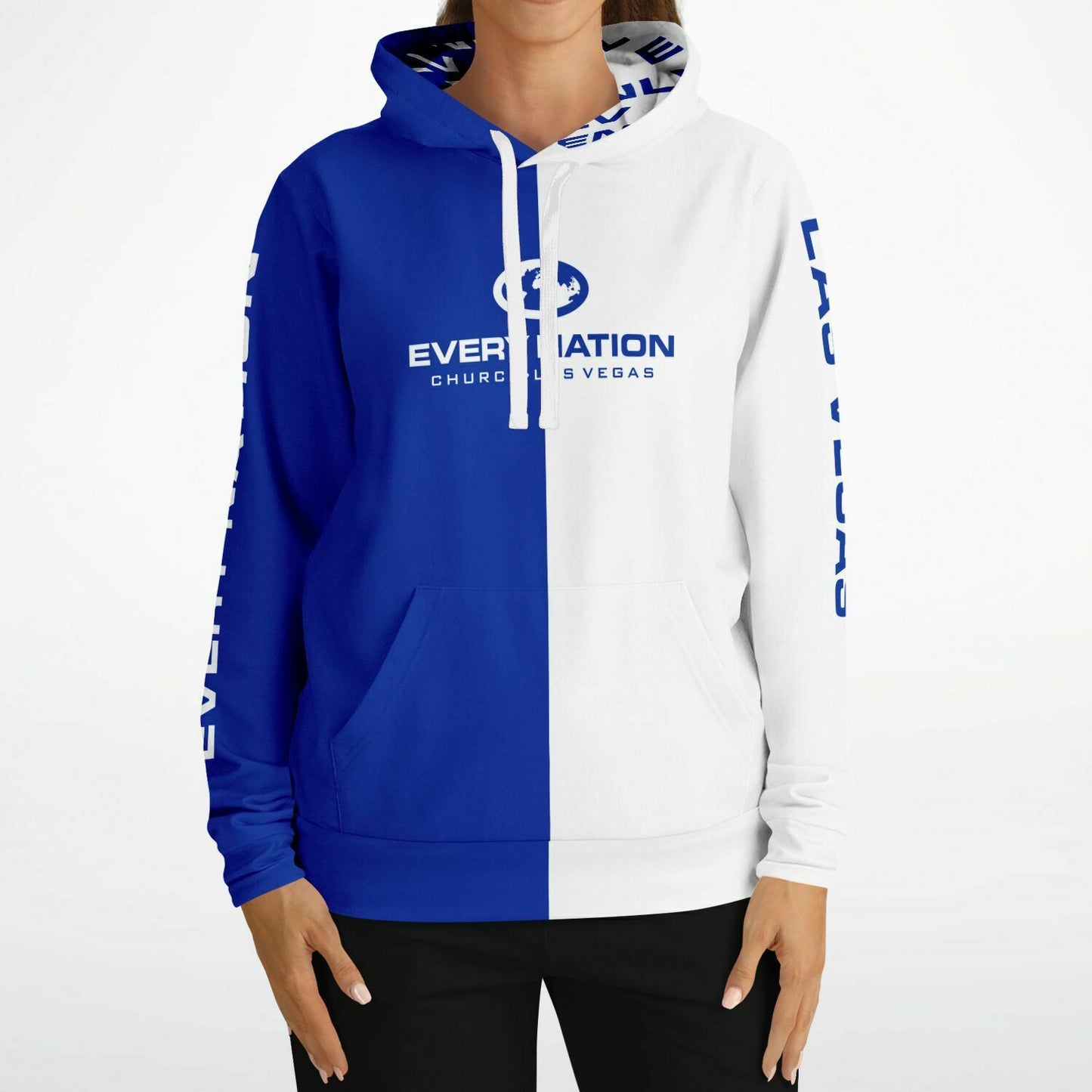 Every Nation Las Vegas Blue White Hoodie