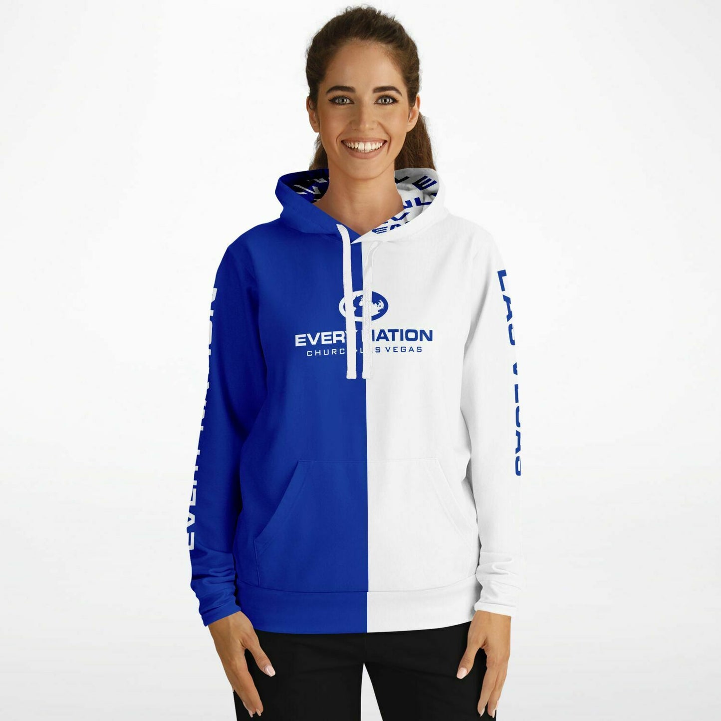 Every Nation Las Vegas Blue White Hoodie