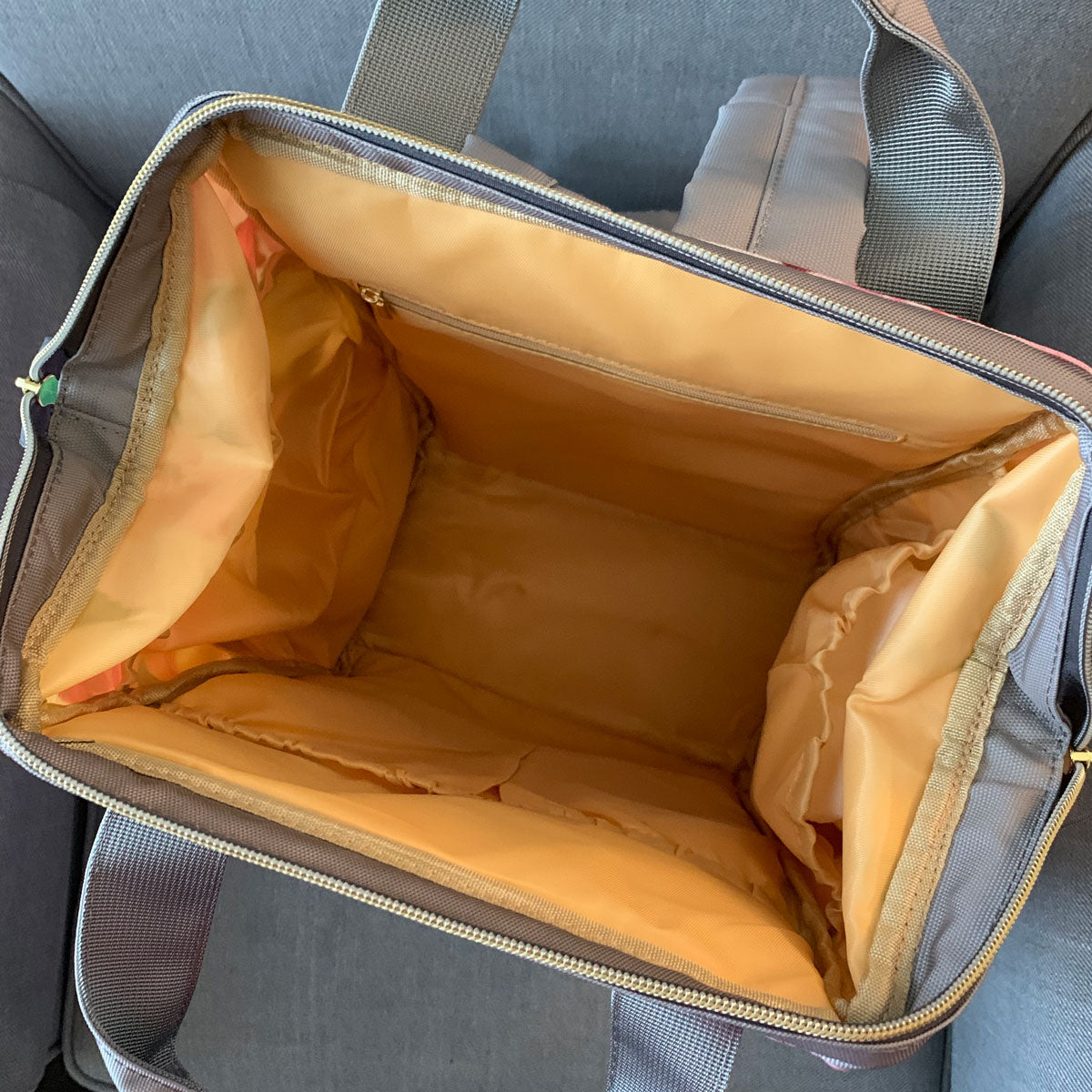 Guam Vintage Hibiscus Multi-Function Baby Diaper Backpack Bag