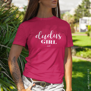 Dudus Girl Guam CNMI Women’s Premium T-Shirt