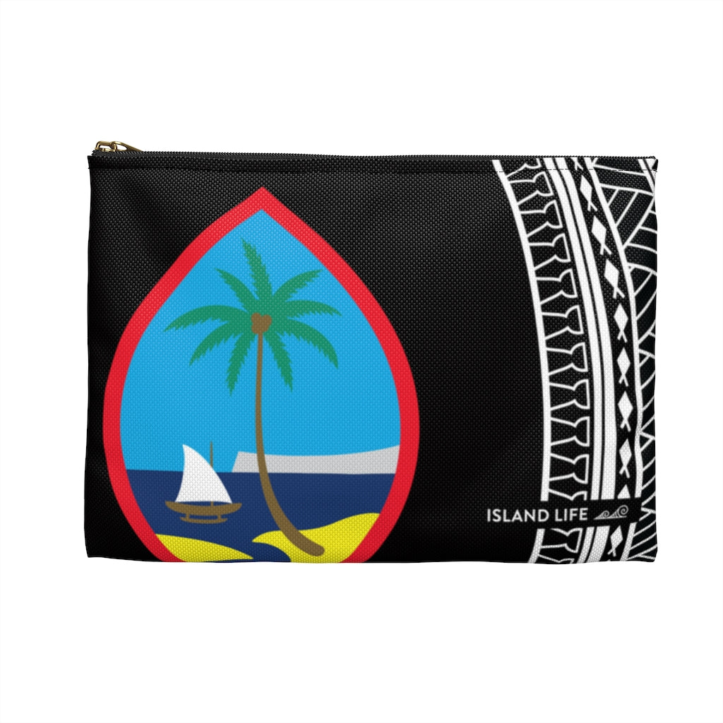 Guam Seal Tribal Accessories Carry All Pouch
