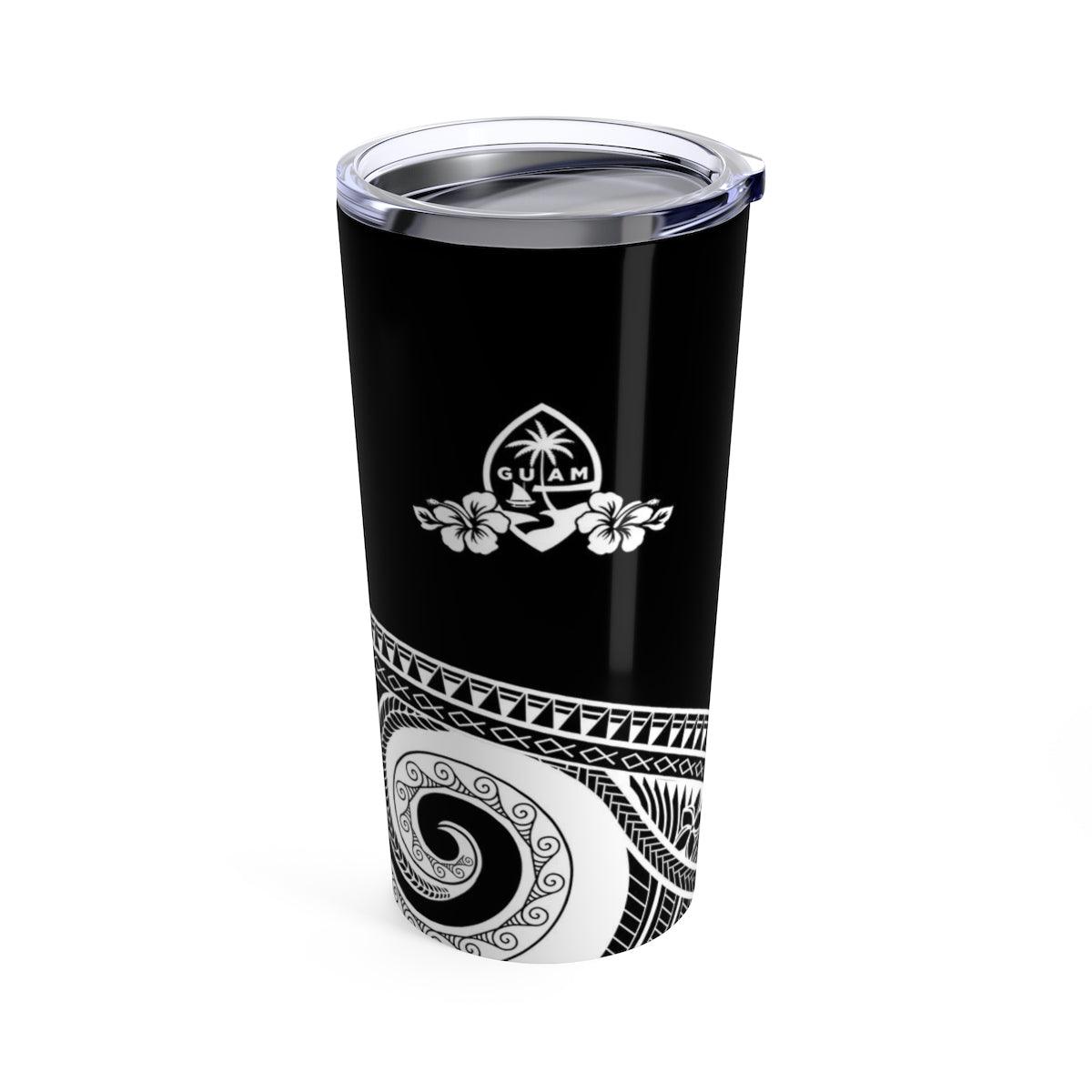 Chamorrita Black Tribal 20oz Tumbler