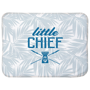 Little Chief Guam Light Blue Baby Sherpa Blanket