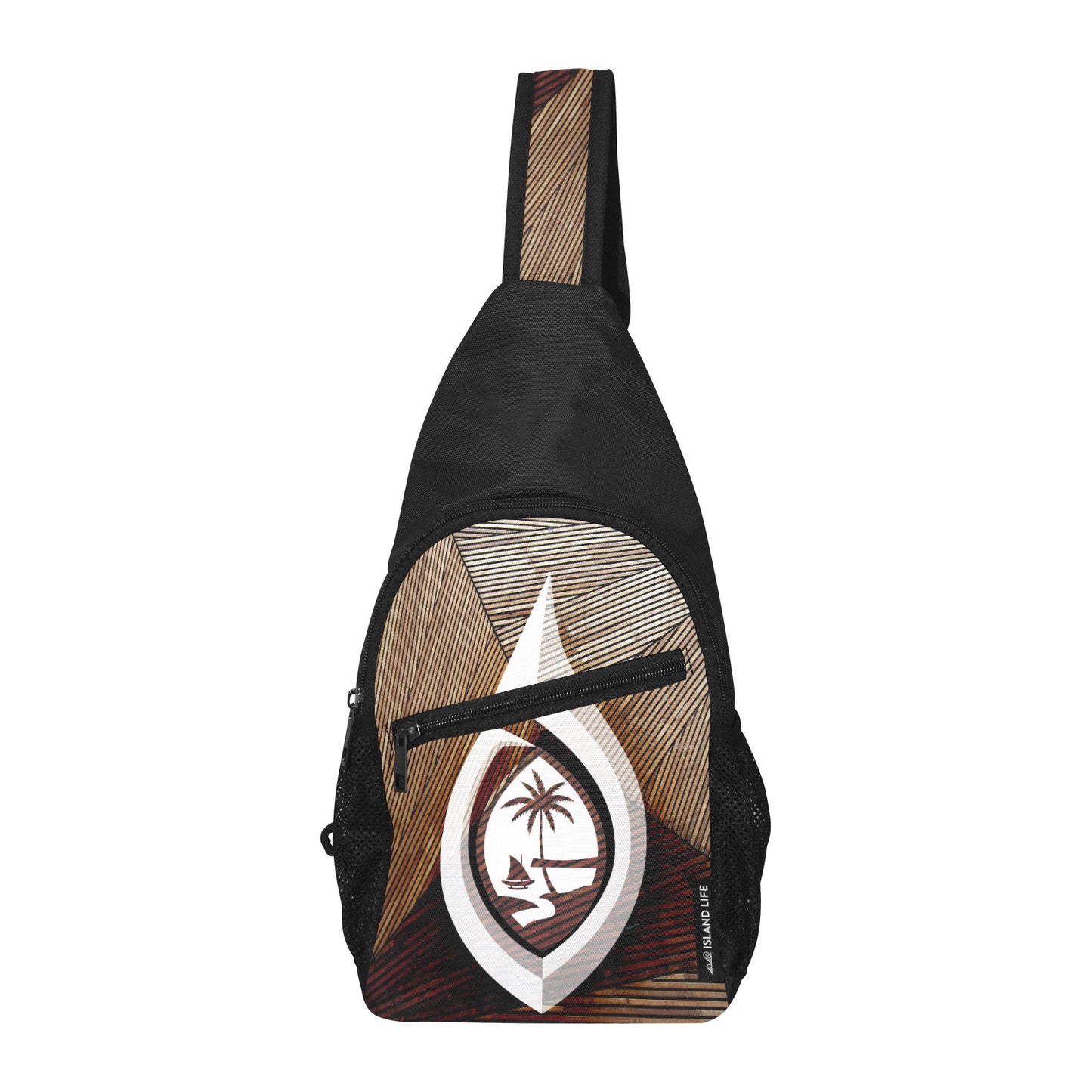 Guam Tribal Hook All Over Print Chest Bag