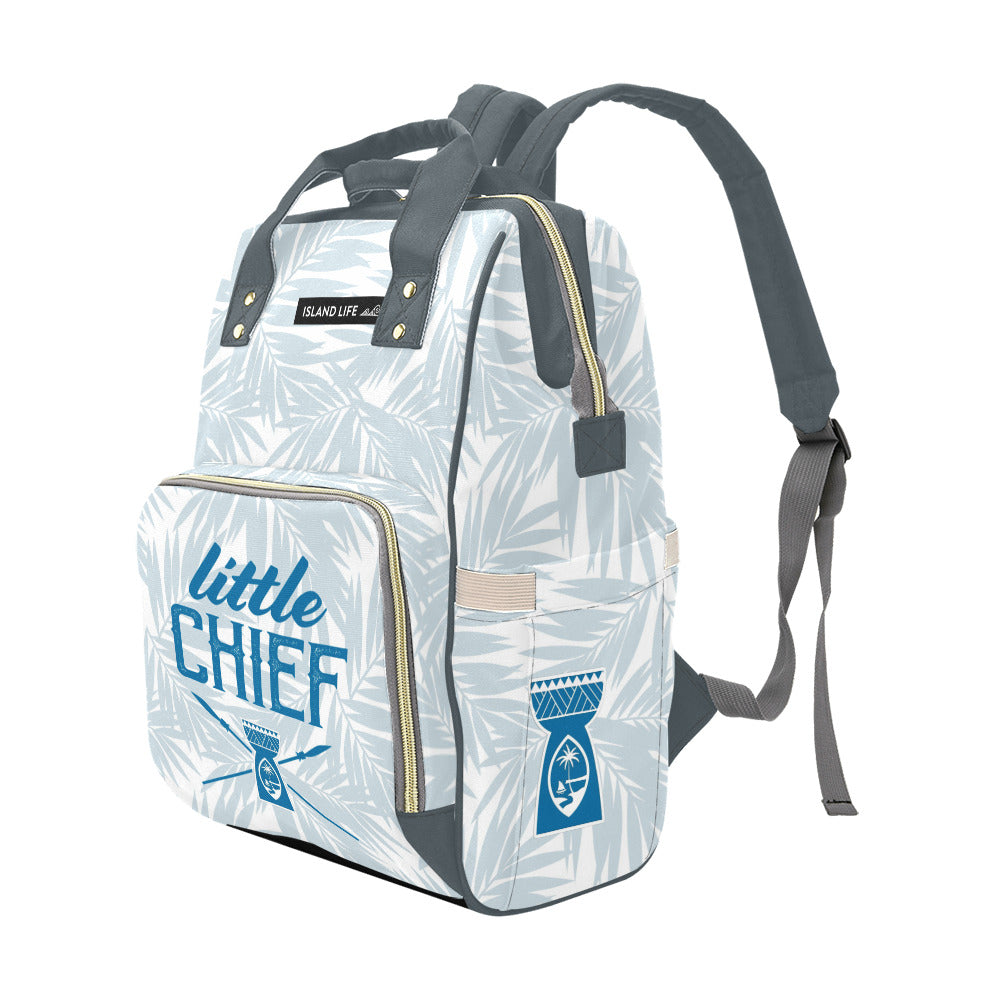 Little Chief Guam Light Blue Baby Diaper Backpack Bag