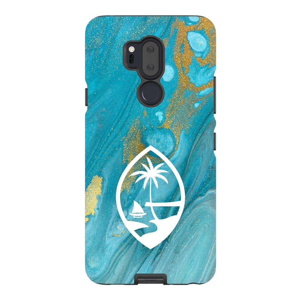 Guam Blue Marble Premium Glossy Tough Phone Case