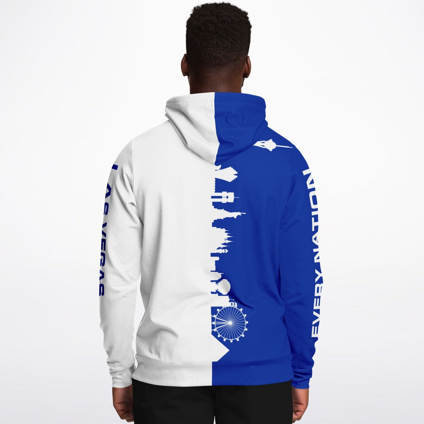 Every Nation Las Vegas Blue White Hoodie