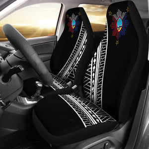 Guam Philippines Tribal Car Seat Covers (Set of 2)