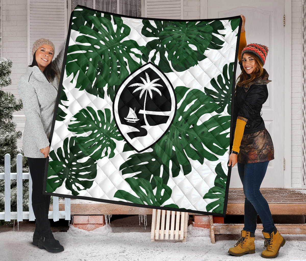 Guam Lemai Leaves Quilt