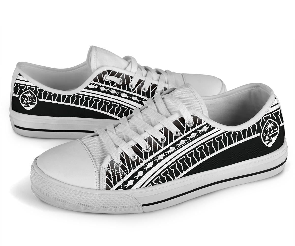 Guam Seal Tribal Low Top Shoe