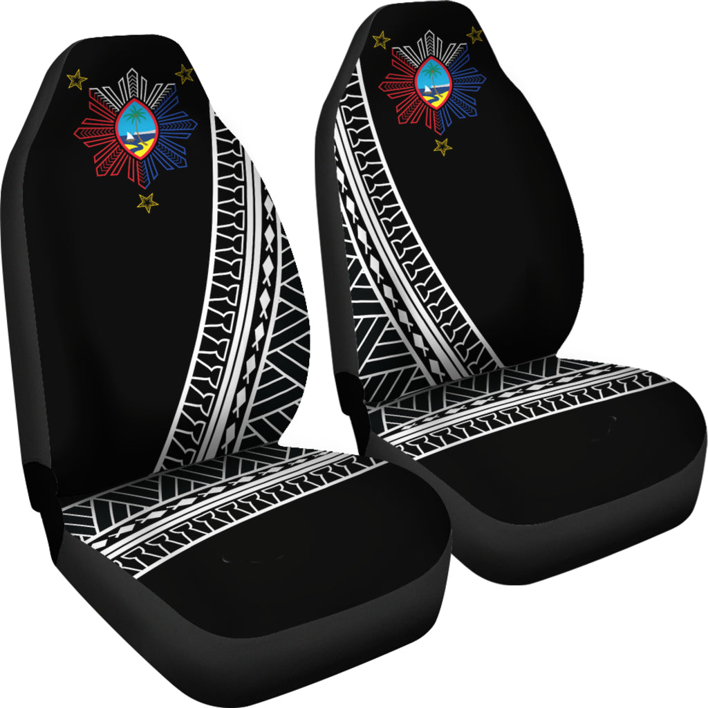 Guam Philippines Tribal Car Seat Covers (Set of 2)