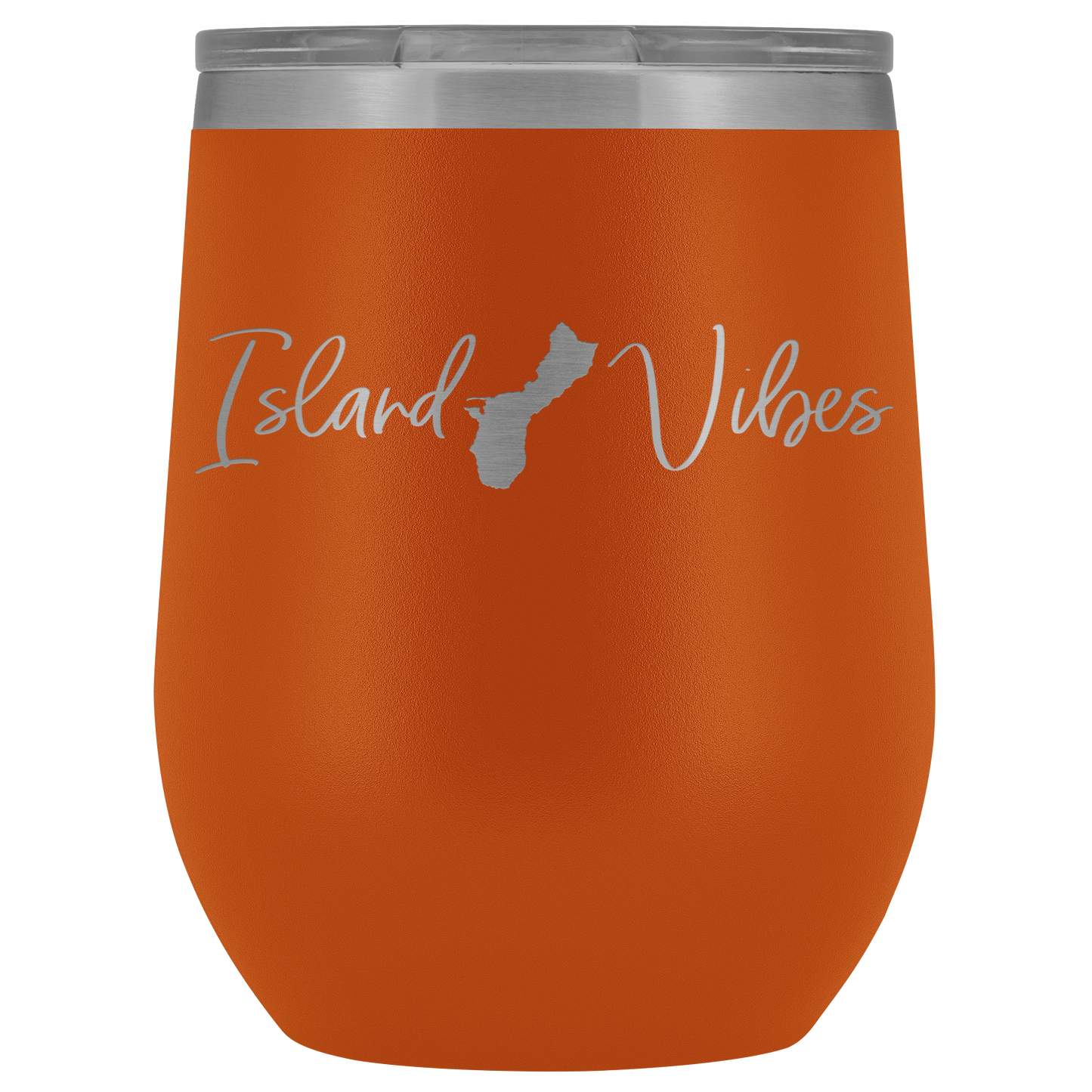 Island Vibes Guam Wine Tumbler