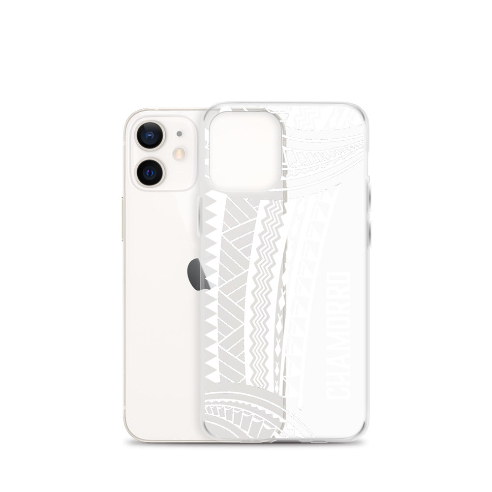 Chamorro Tribal Premium Glossy Clear iPhone Phone Case
