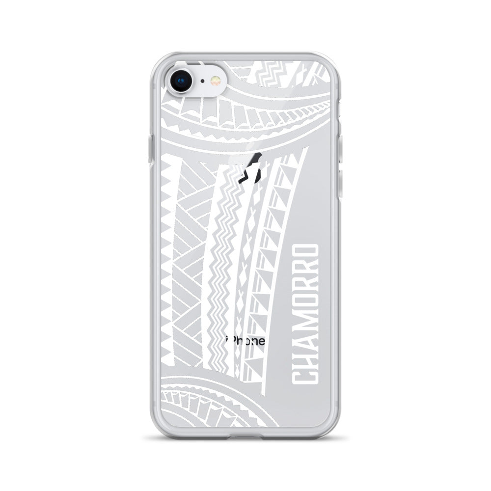 Chamorro Tribal Premium Glossy Clear iPhone Phone Case