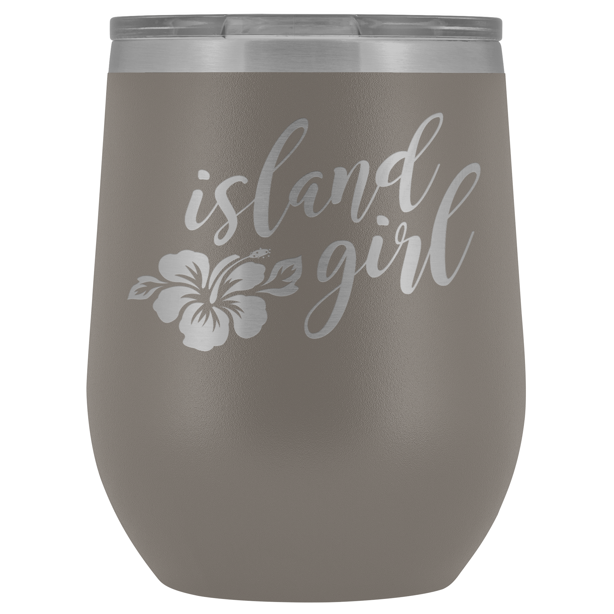 Island Girl Guam Saipan CNMI Wine Tumbler
