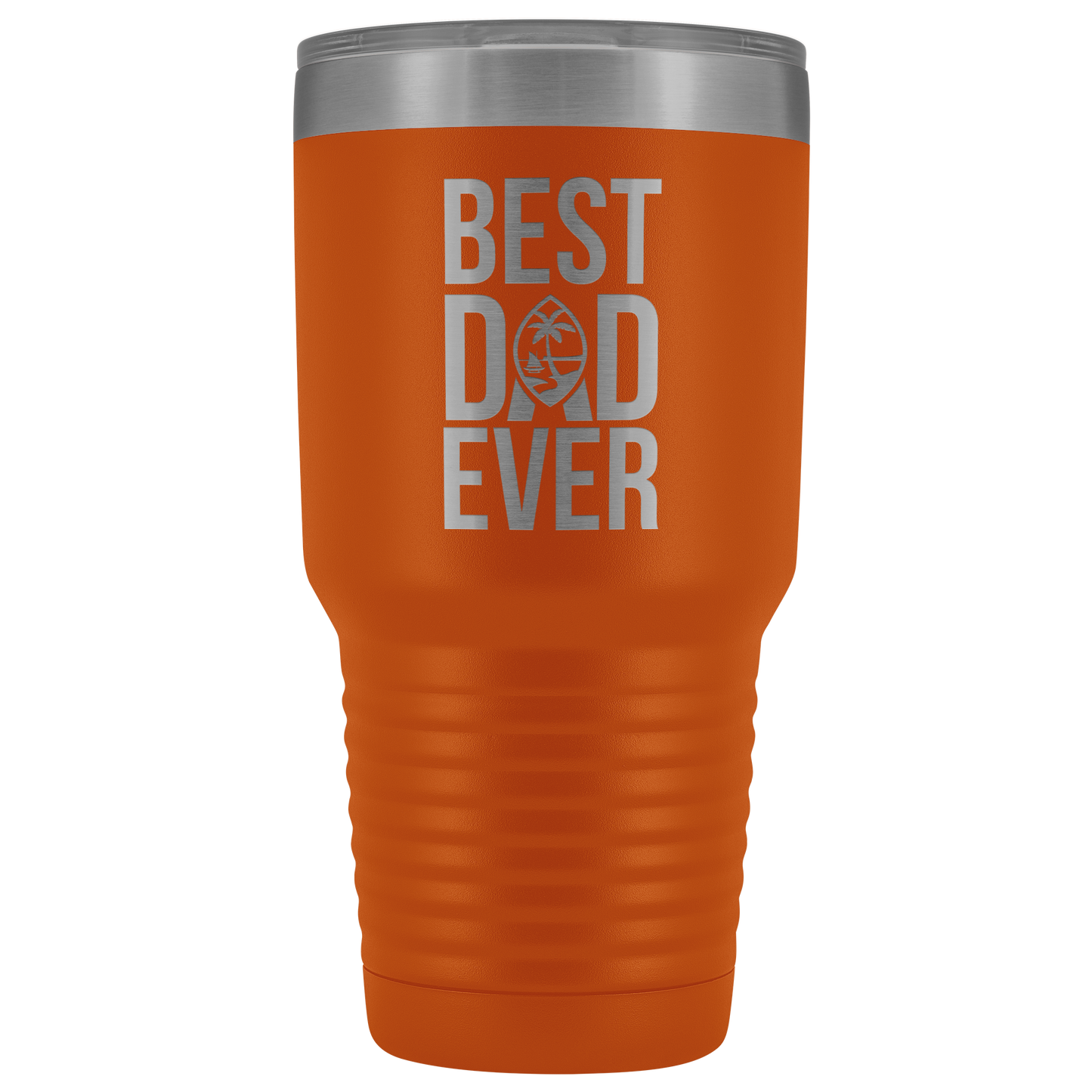 Best Dad Ever Guam Seal 30oz Tumbler