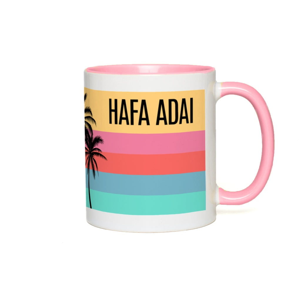 Retro Buenas Hafa Adai Guam CNMI Accent Coffee Mug