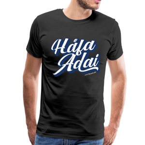 Hafa Adai Blue Guam CNMI Men's Premium T-Shirt - black