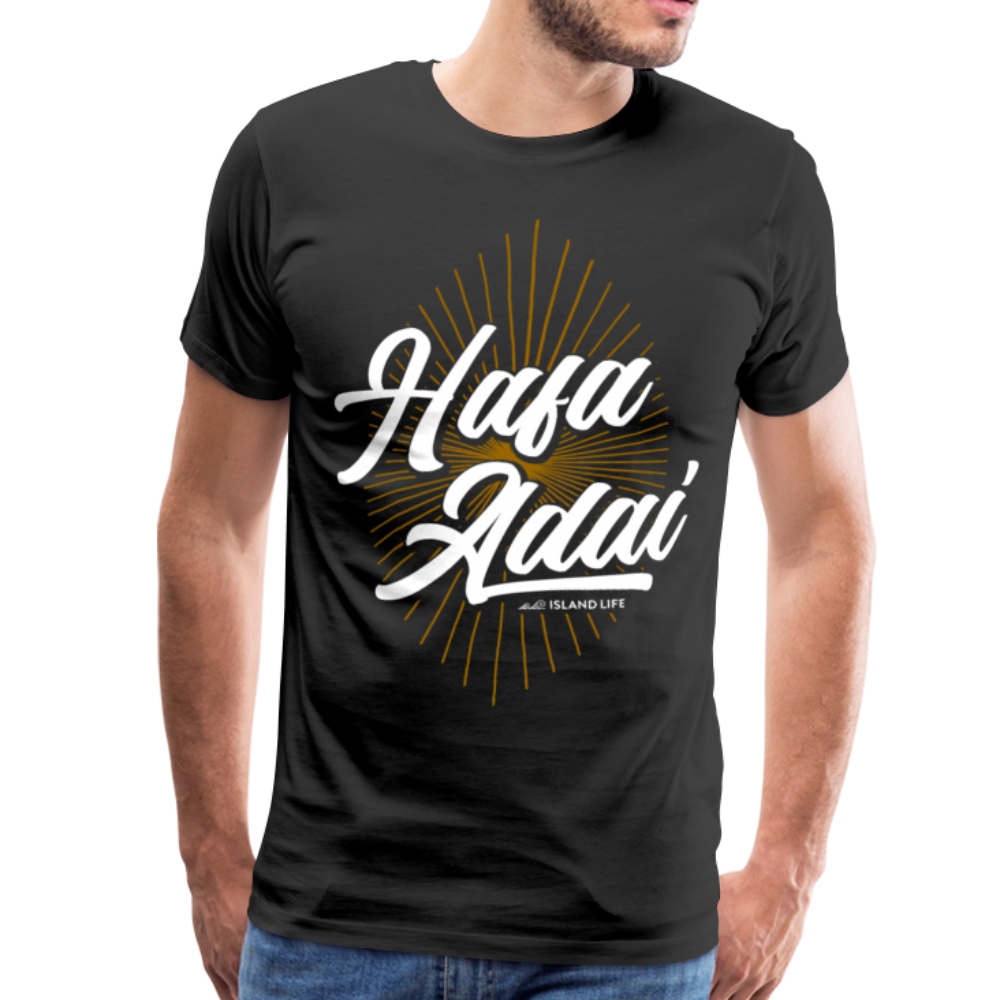 Hafa Adai Burst Chamorro Guam CNMI Men's Premium T-Shirt