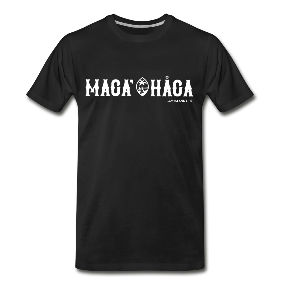 Maga' Haga Guam Unisex Premium T-Shirt - black