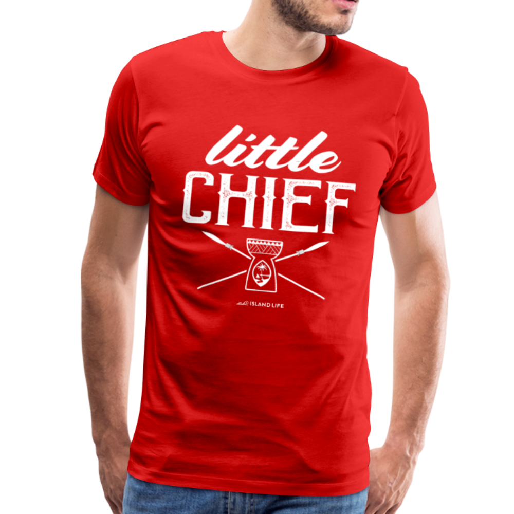 Little Chief Chamorro Guam Men's Premium T-Shirt - red
