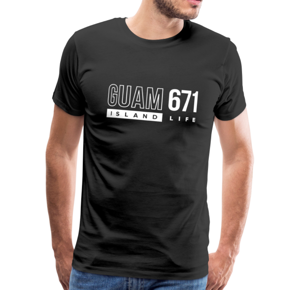 Guam 671 Men's Premium T-Shirt - black