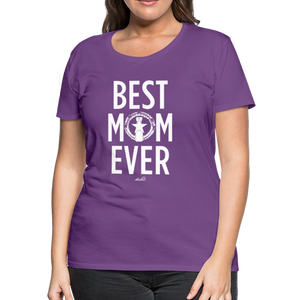 Best Mom Ever CNMI Saipan Women’s Premium T-Shirt - purple
