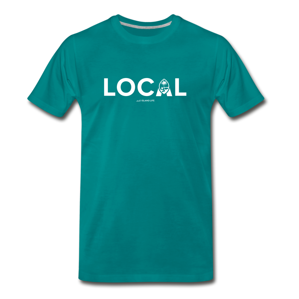 Local Guam Men's Premium T-Shirt - teal