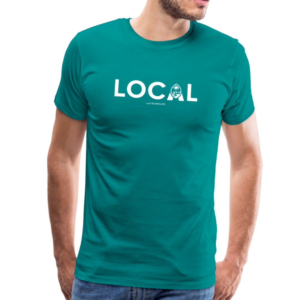 Local Guam Men's Premium T-Shirt - teal