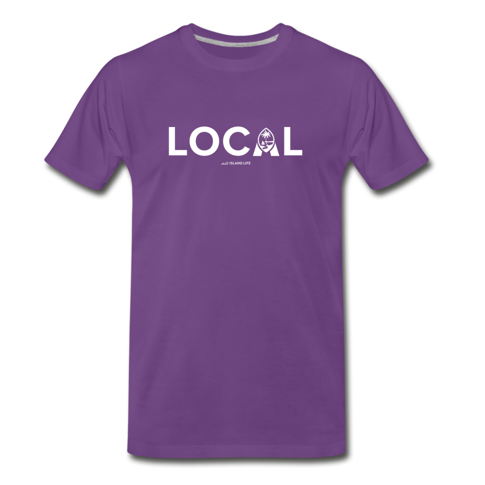 Local Guam Men's Premium T-Shirt - purple