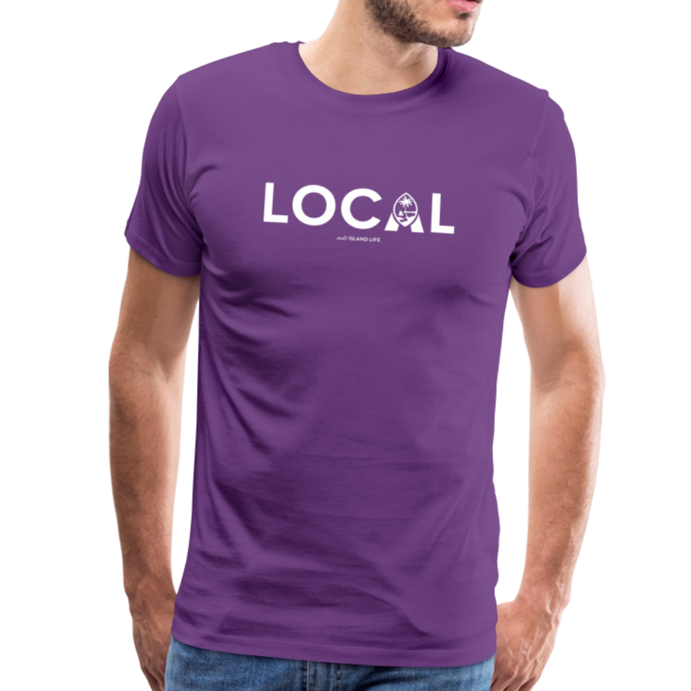 Local Guam Men's Premium T-Shirt - purple