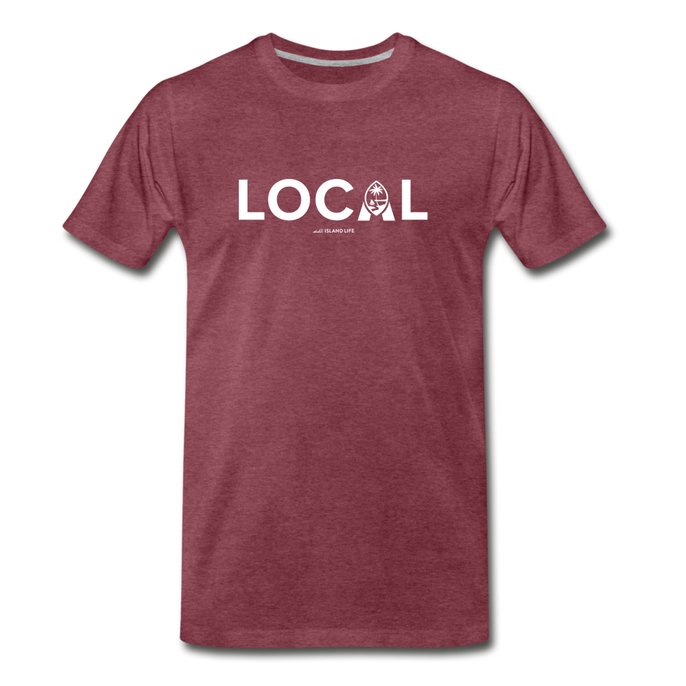 Local Guam Men's Premium T-Shirt - heather burgundy