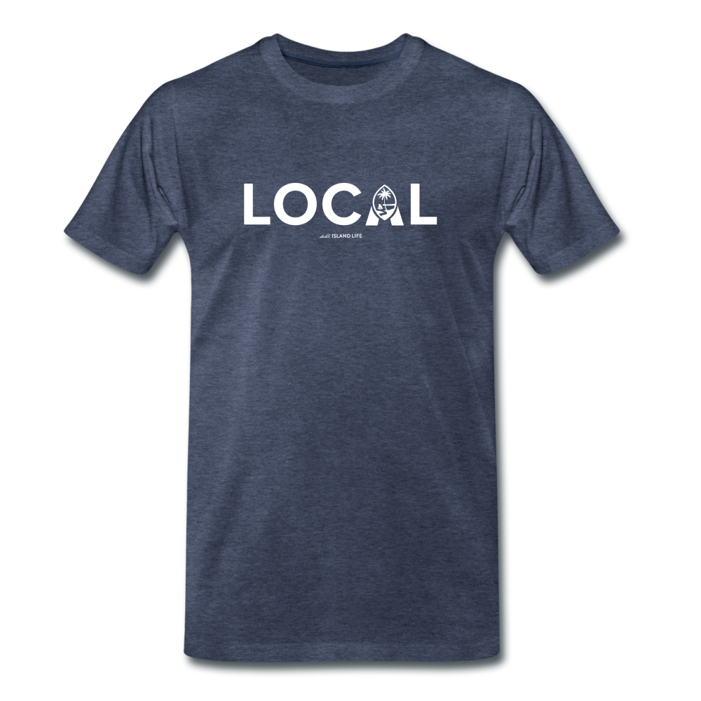 Local Guam Men's Premium T-Shirt - heather blue