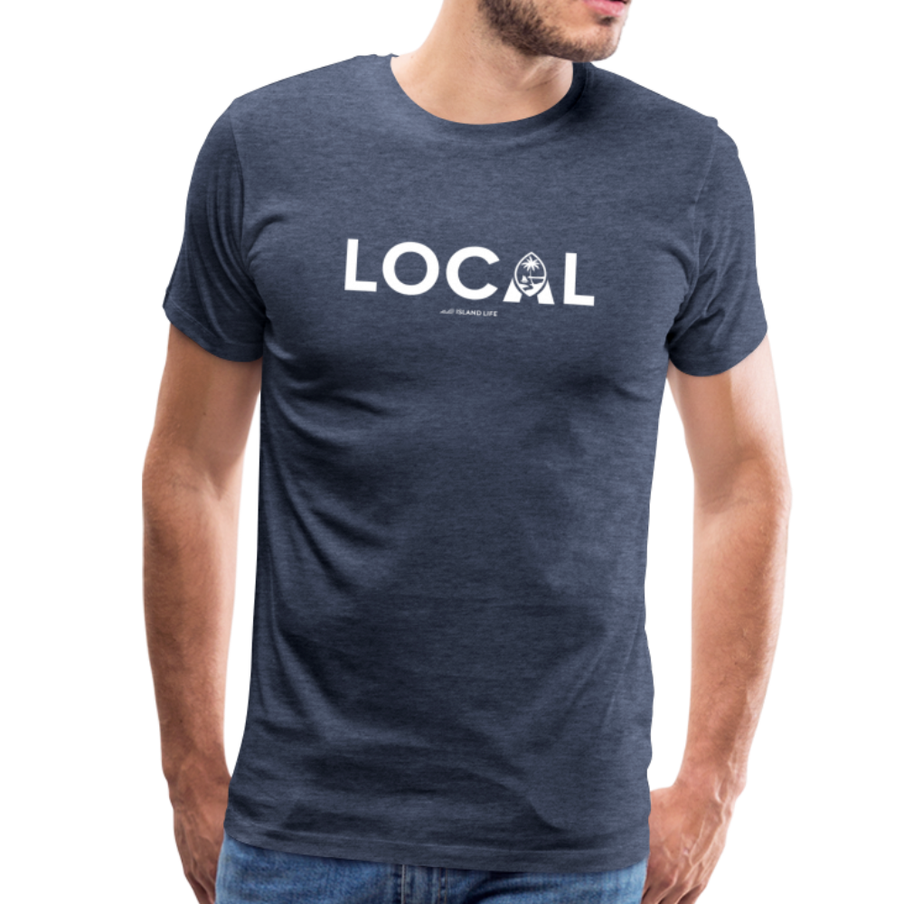 Local Guam Men's Premium T-Shirt - heather blue