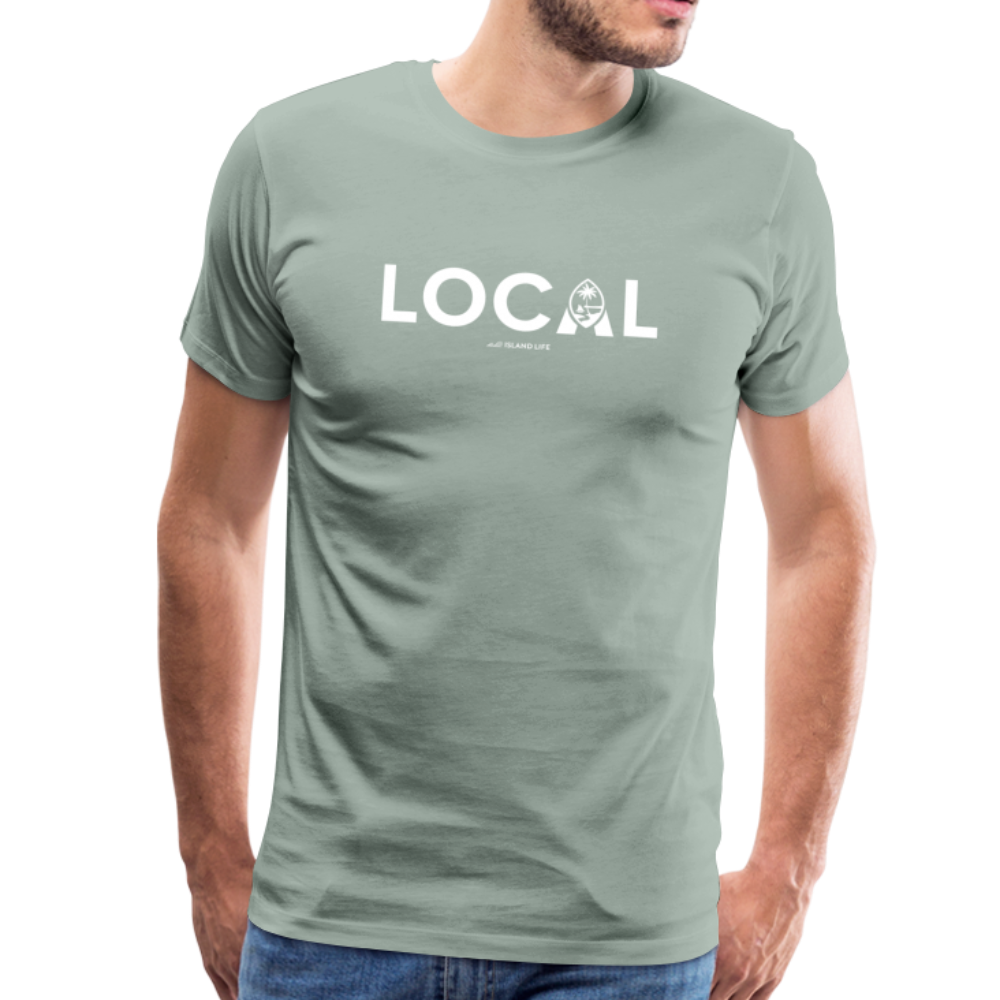 Local Guam Men's Premium T-Shirt - steel green