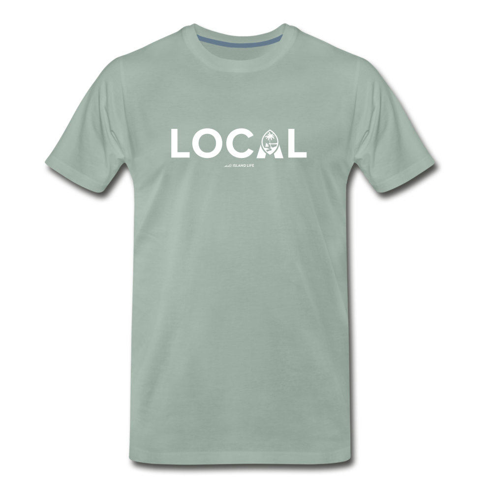 Local Guam Men's Premium T-Shirt - steel green